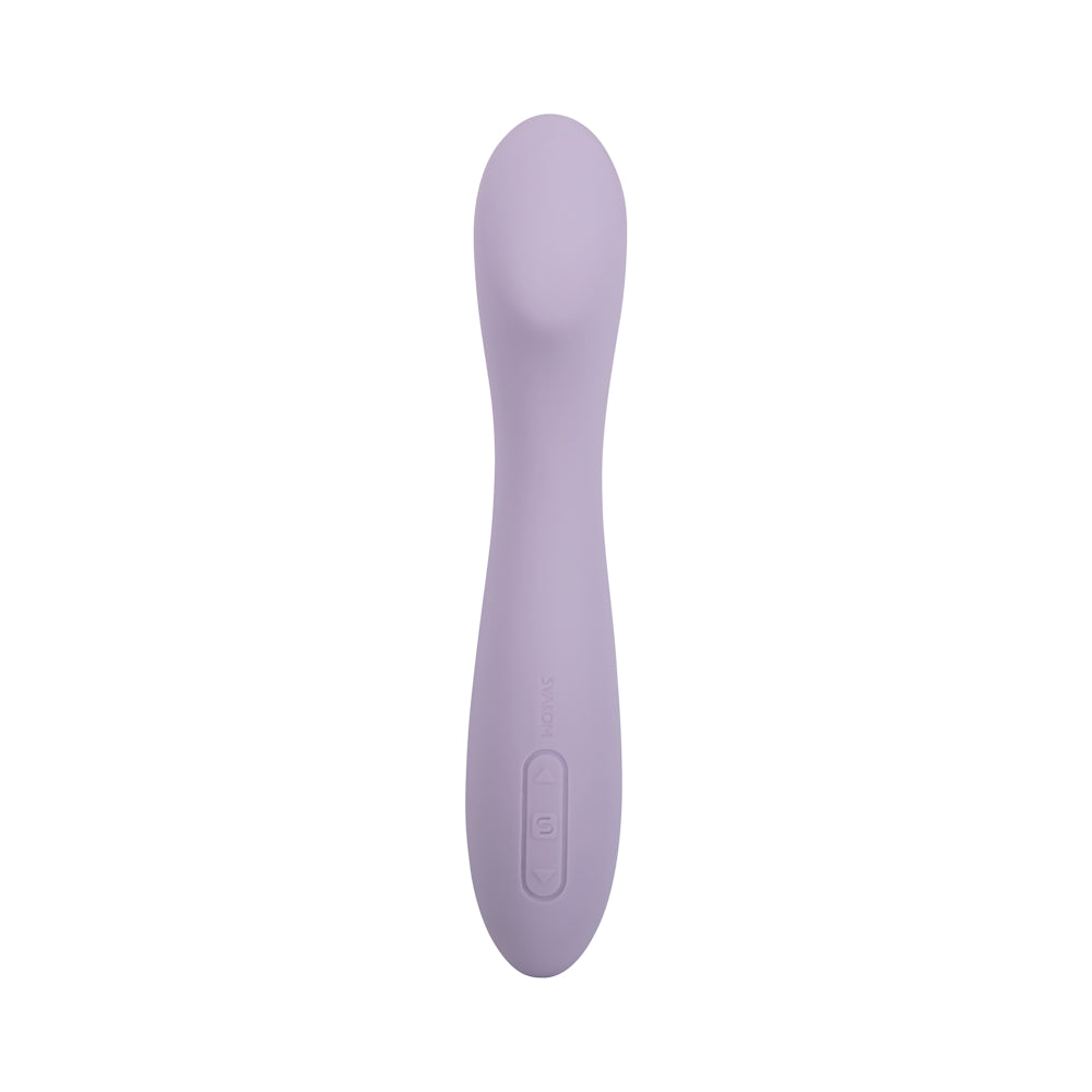 Svakom Amy 2 Flexible G-Spot Vibrator Pastel Lilac Front View