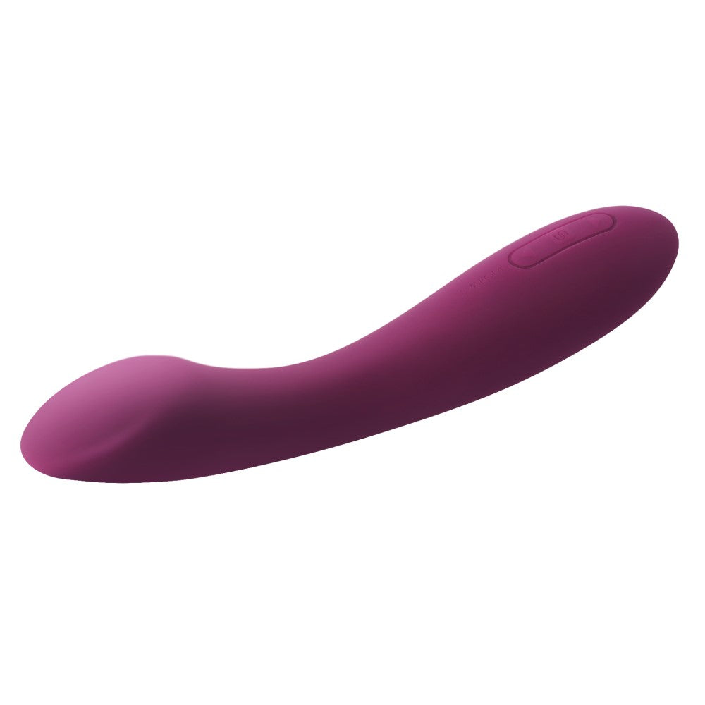 Top view of Amy 2 Flexible G-Spot Vibrator | Svakom (Violet)