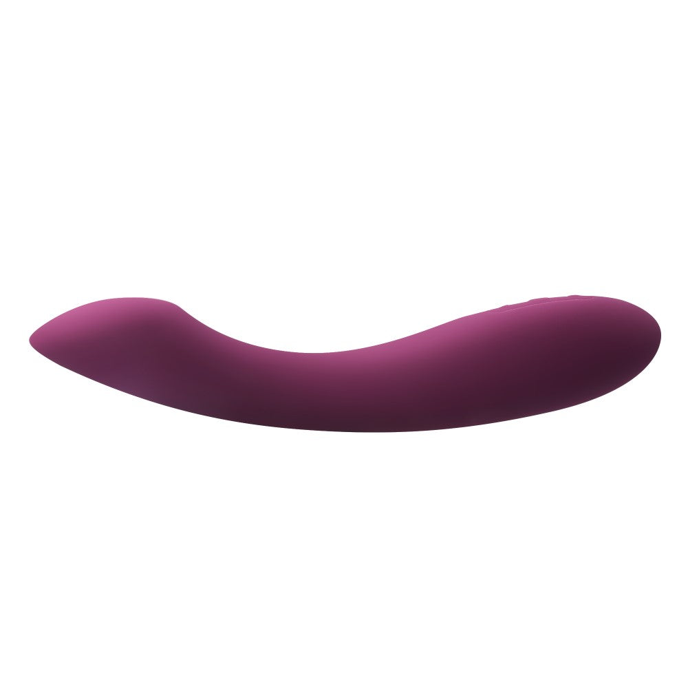 Side view of Amy 2 Flexible G-Spot Vibrator | Svakom (Violet)