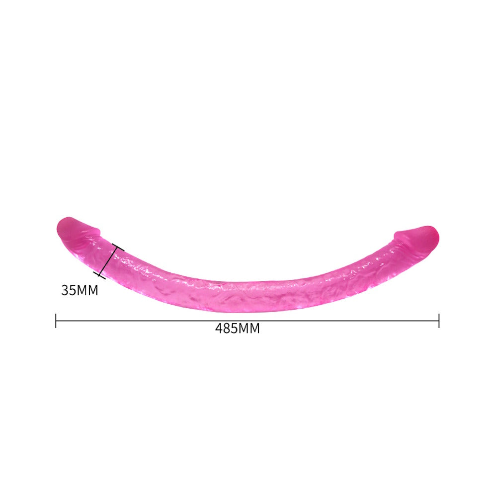 Baile | Double Dones Double-Ended Textured Dildo Dimensions