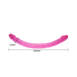 Baile | Double Dones Double-Ended Textured Dildo Dimensions