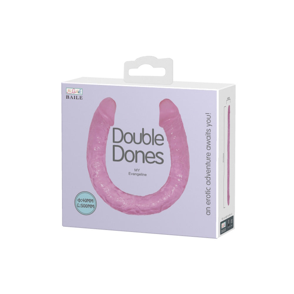 Baile | Double Dones Double-Ended Textured Dildo Packaging