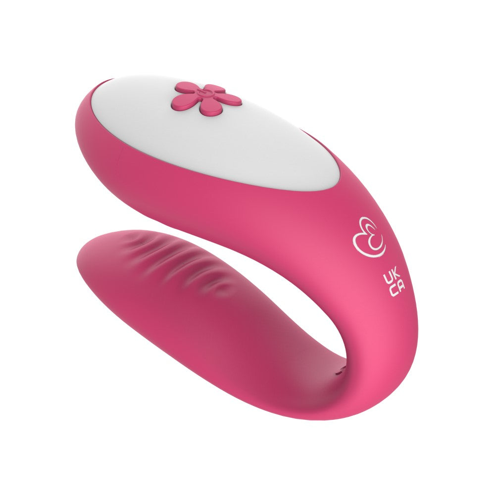 Ribbed texture on the EasyToys | Couple Play Couples Vibrator