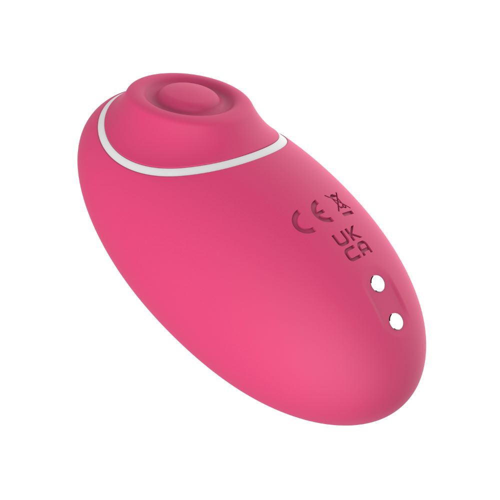 EasyToys | Tapping Play Tapping Clitoral Stimulator (Pink) Side View