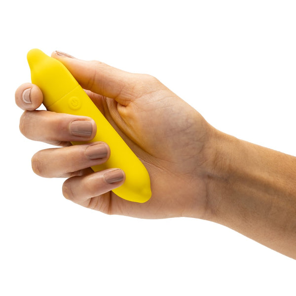 Emojibator | The Official Banana Emoji Vibrator in hand