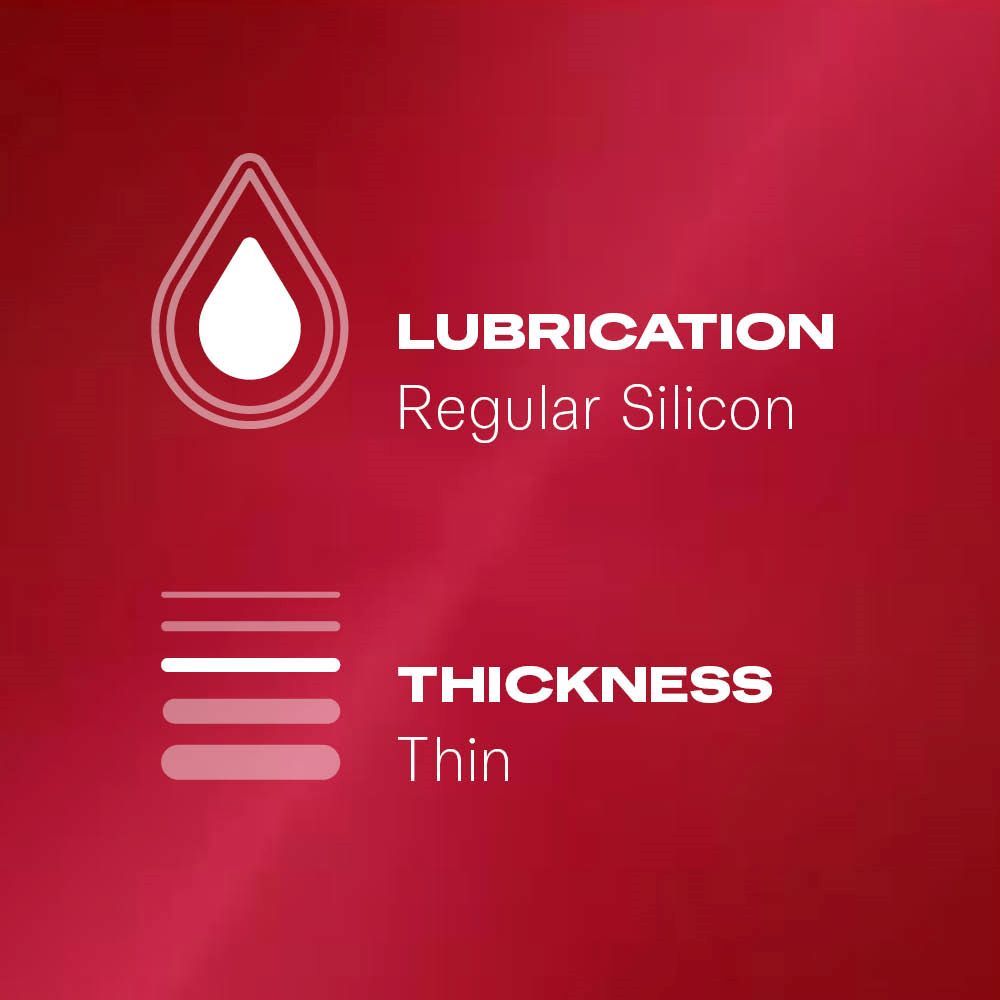 Thick, Lubricated Fetherlite Condoms (Value Pack) | Durex