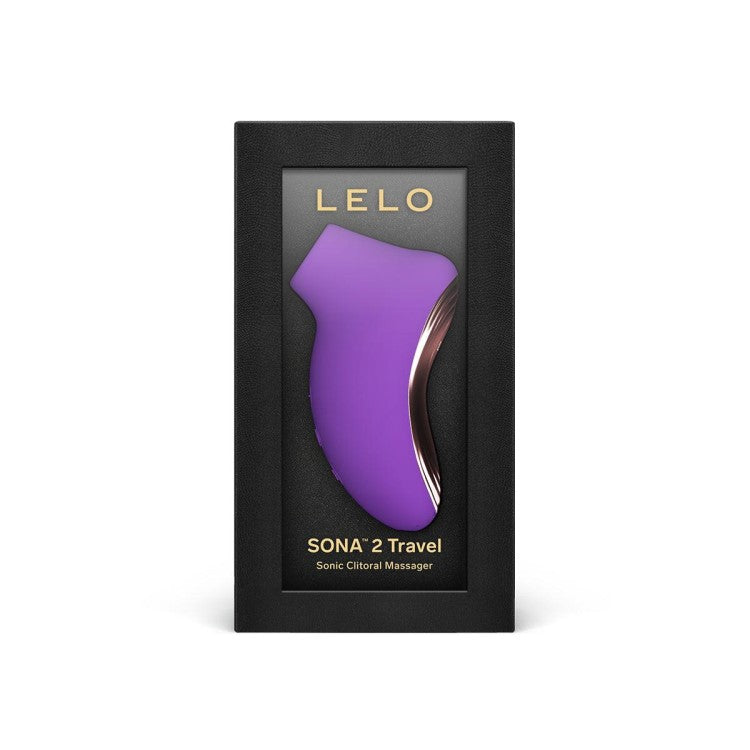 Lelo | Sona 2 Travel Sonic Clitoral Massager (Purple) packaging
