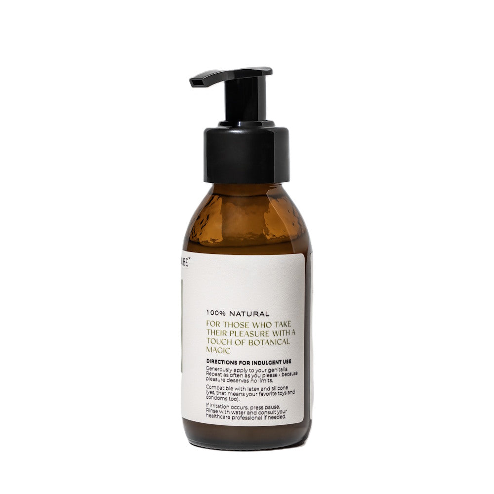 Liquid Gold Lube | The Cannabliss Edition CBD Lube Side View