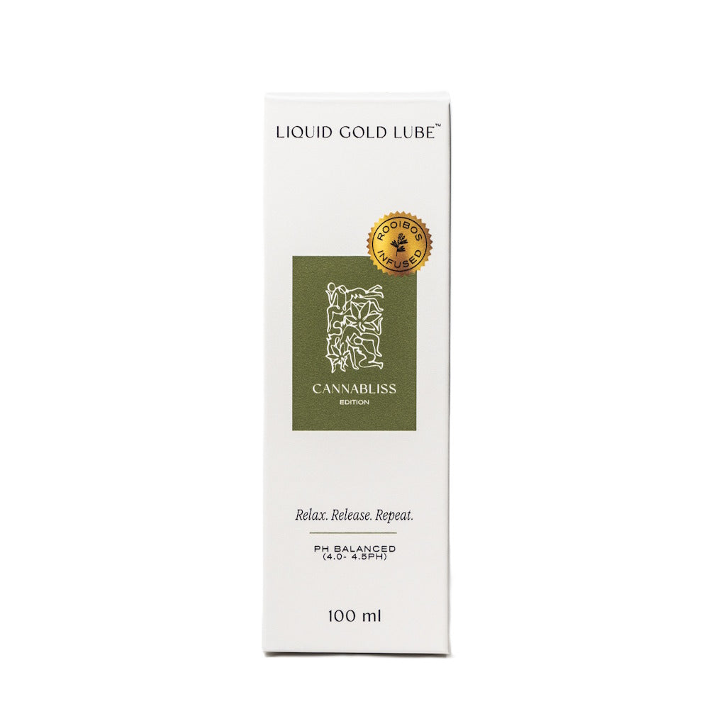 Liquid Gold Lube | The Cannabliss Edition CBD Lube Box