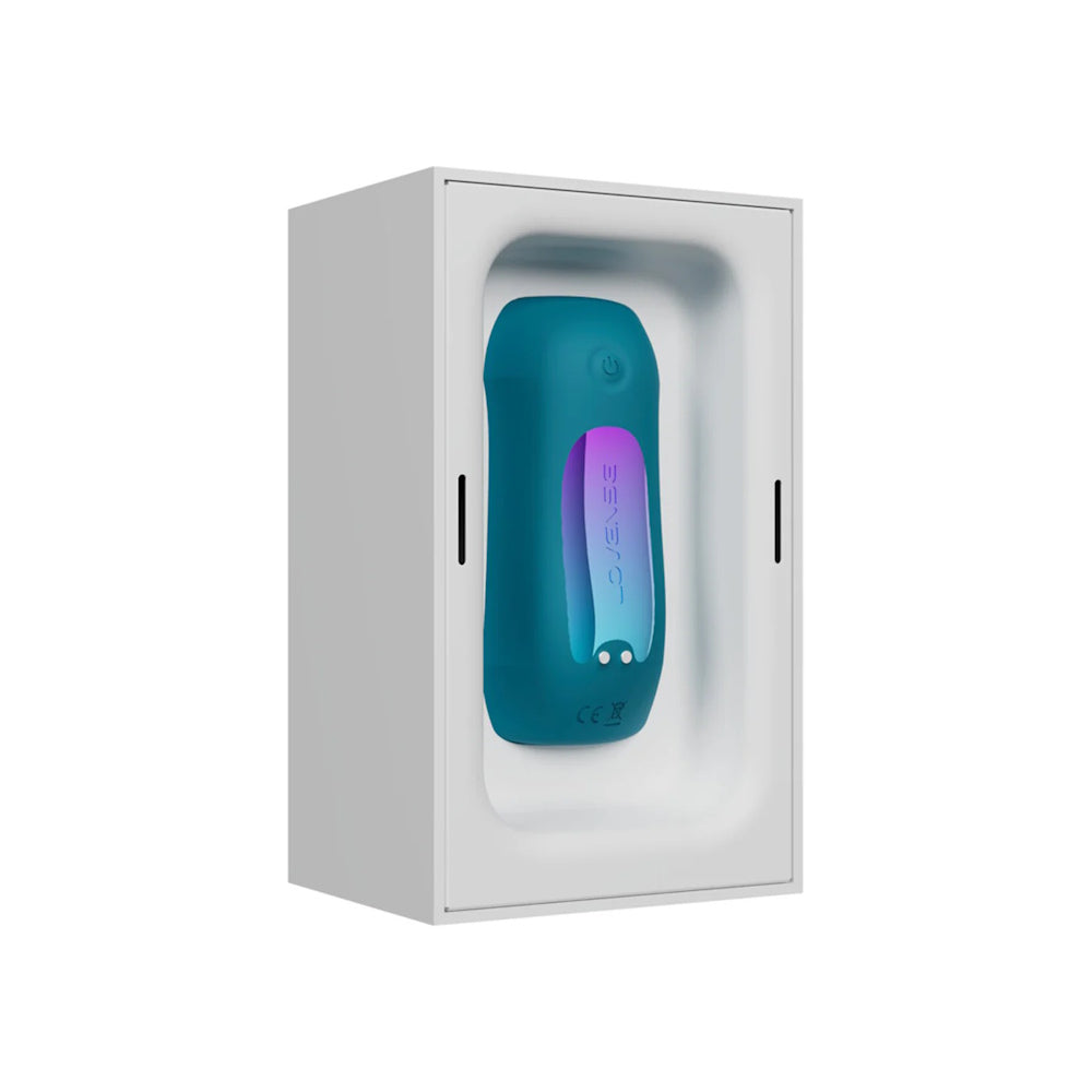 Lovense | Gush 2 Hands-Free App-Controlled Vibrating & Oscillating Penis Massager in Box
