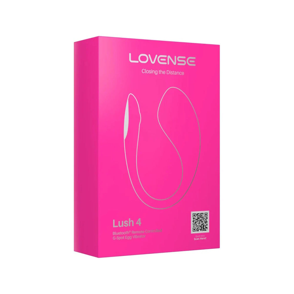Lovense | Lush 4 App-Controlled G-Spot Egg Vibrator Packaging