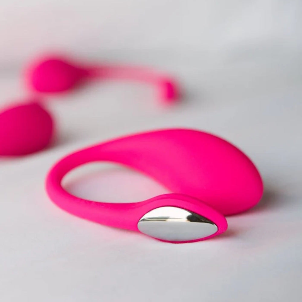 Lovense | Lush 4 App-Controlled G-Spot Egg Vibrator on Table