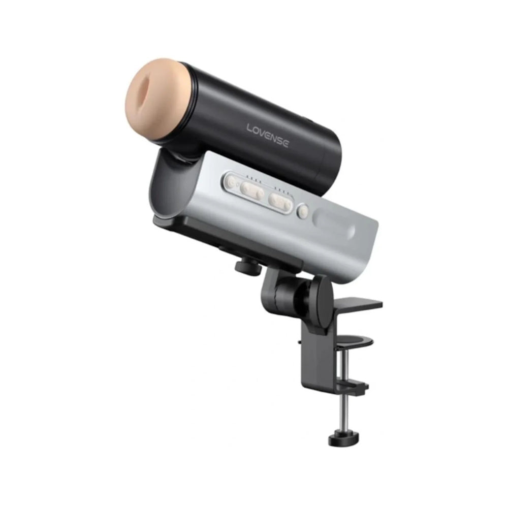 Lovense | Solace Pro AI-Powered App-Controlled Thrusting Male Masturbator with Flexible Mount