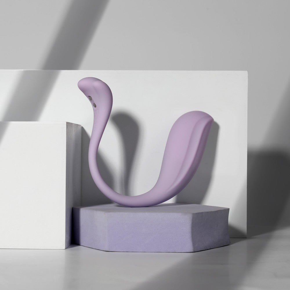 Svakom Phoenix Neo 2 Interactive Bullet Vibrator (Pastel Lilac) On Display