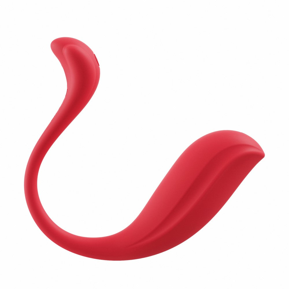 Side view of Phoenix Neo 2 Interactive Bullet Vibrator | Svakom (Red)