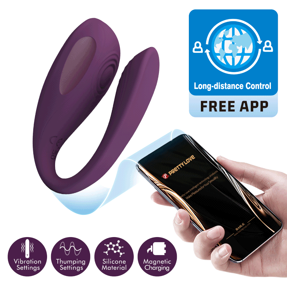 Pretty Love | Aari App-Controlled Couples Vibrator Vibrating