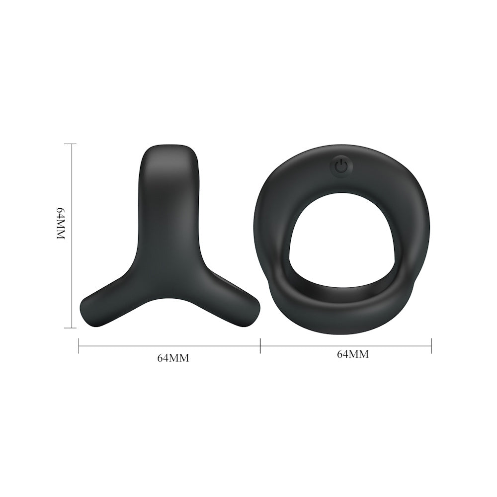 Pretty Love | Elliott Vibrating Cock Ring Dimensions