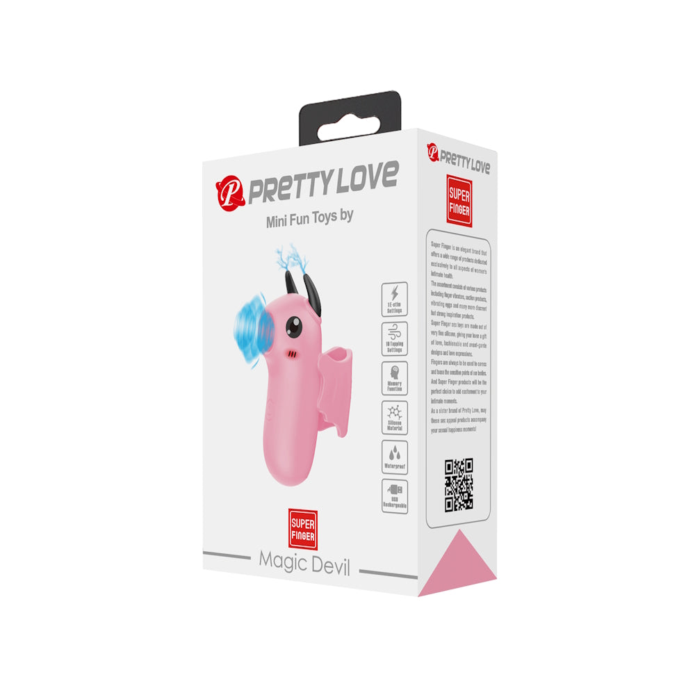 Pretty Love | Magic Devil Tapping Finger Vibrator Packaging