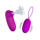 Pretty Love | Orthus Clitoral Suction & Egg Vibrator Set Features