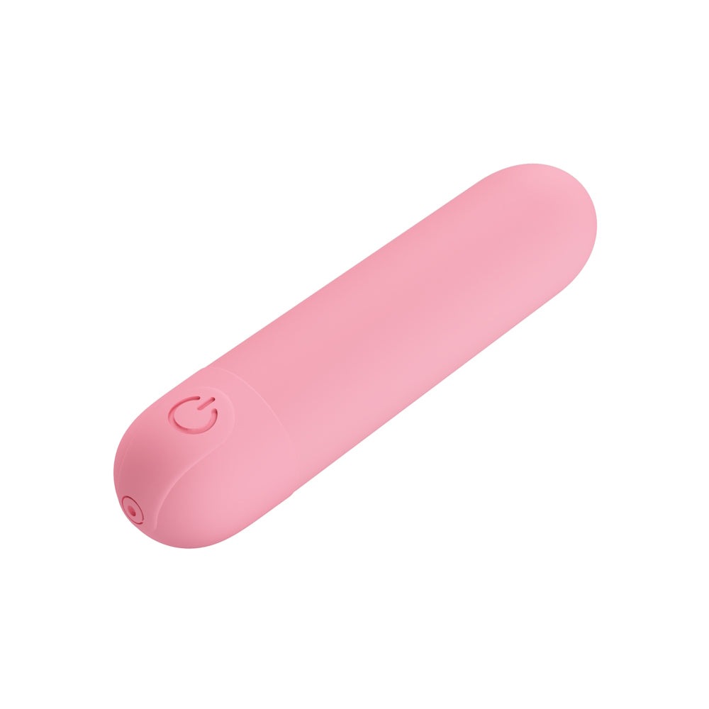 Pretty Love | Stefan Powerful Bullet Vibrator (Pink) Top View