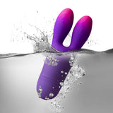Rocks-Off | Glo Girl Bunny Flexible Waterproof Rabbit Vibrator in Water