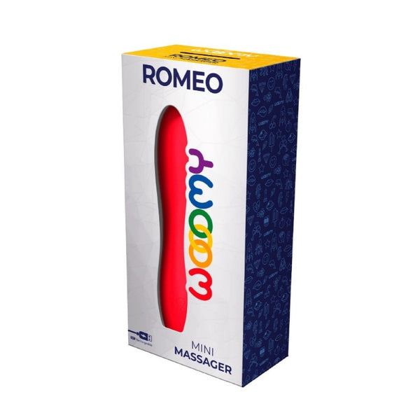 Romeo Rechargeable Mini Vibrator | Wooomy packaging