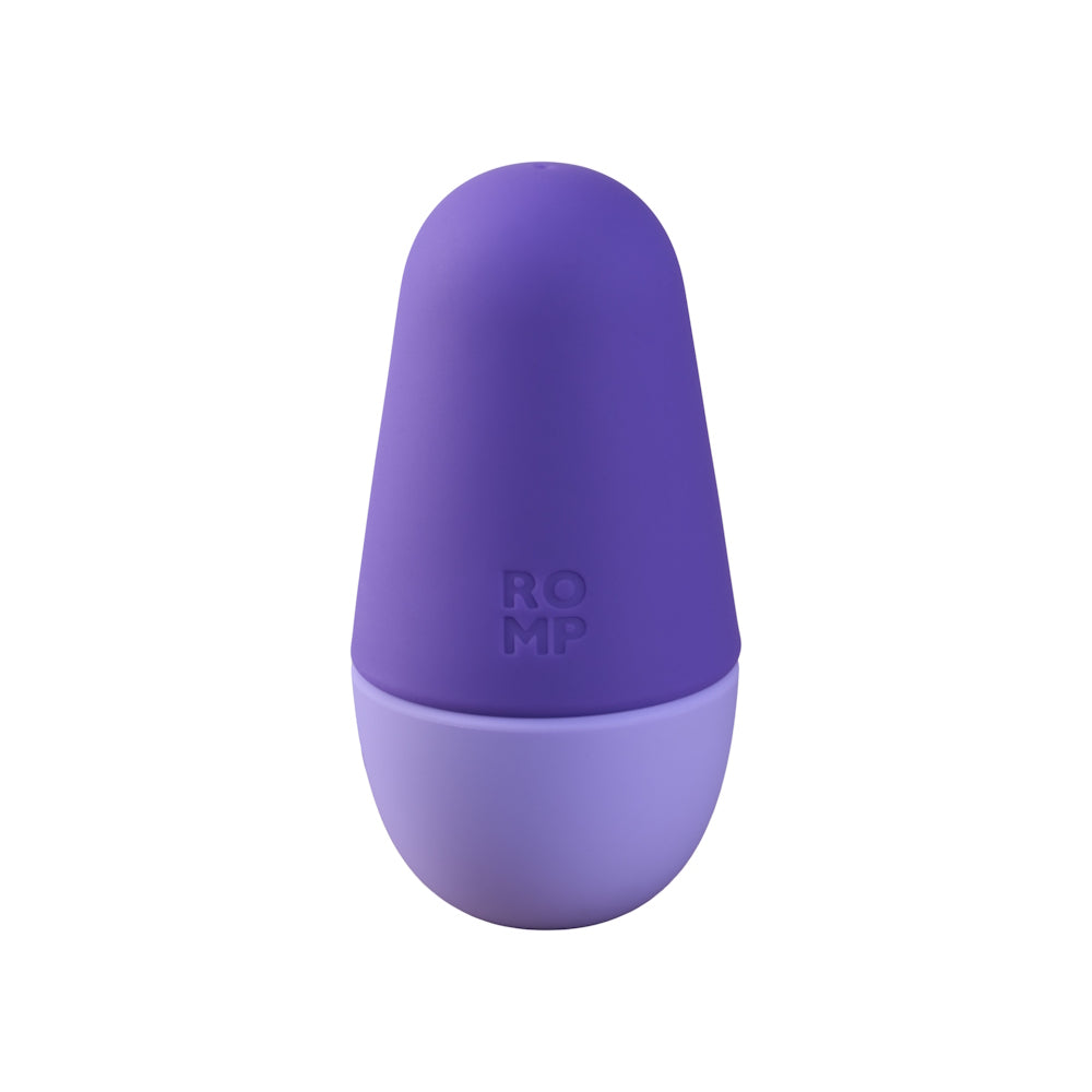 Romp | Free X Clitoral Suction Stimulator Front View with Travel Lid Closed