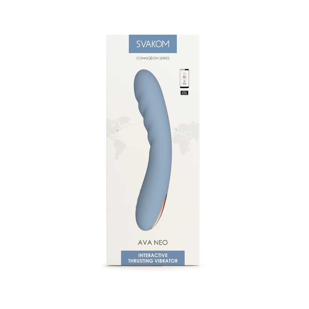 Svakom | Ava Neo Interactive Thrusting Vibrator Packaging