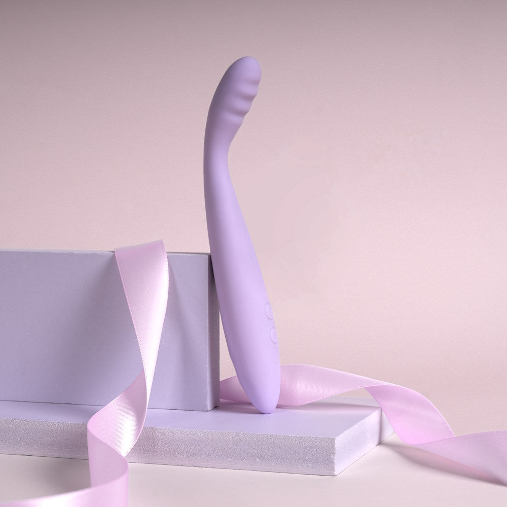 Svakom | Cici 2 App-Controlled Slim G-Spot Vibrator On Display with Lanyards