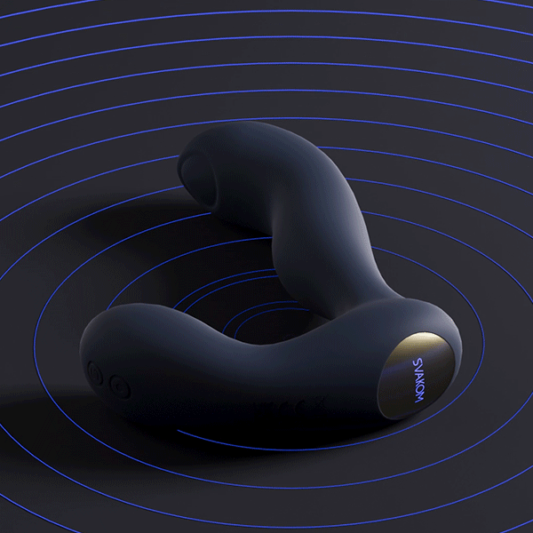 Svakom Iker Neo Interactive Pulsating Prostate & Perineum Vibrator Multi-Colour LED