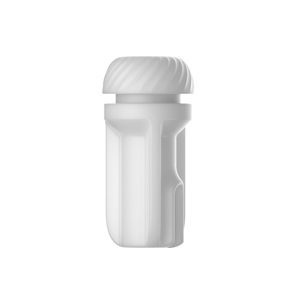 Front view of Svakom | Sam Neo Series Premium Replacement Sleeve Masturbator on white background