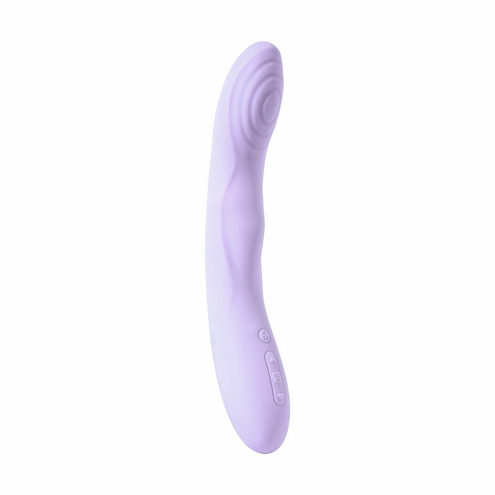 Svakom Selena App-Controlled Heating & Thrusting G-Spot Vibrator On White Background