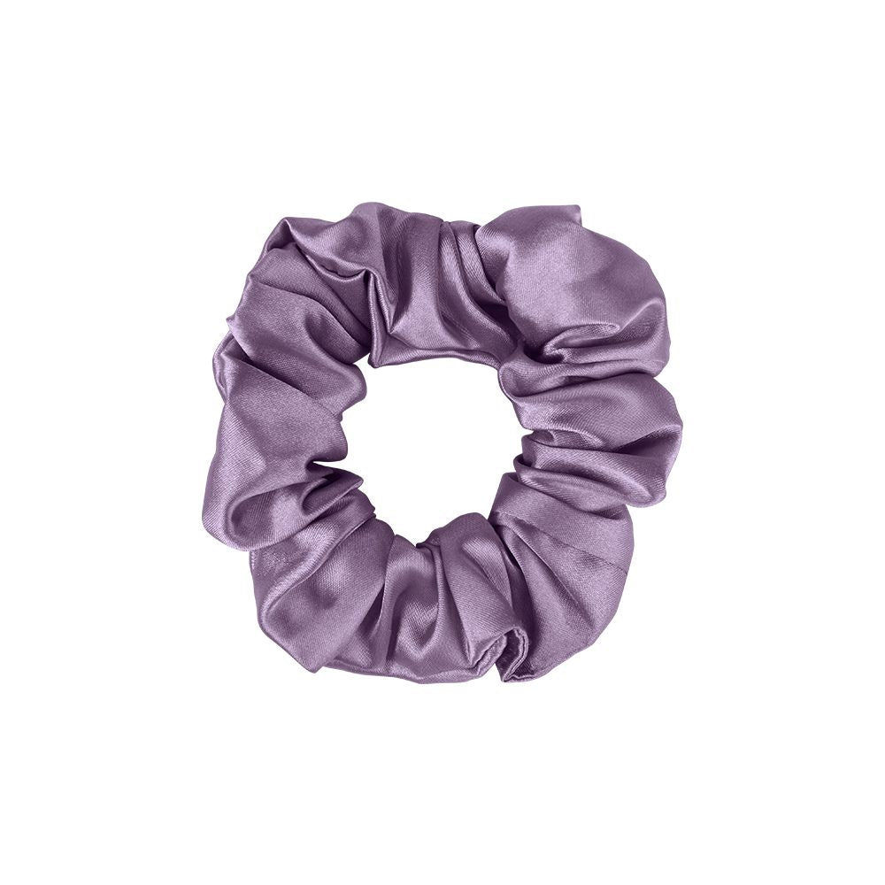 Violet Svakom Self-Love Kit satin scrunchie, featuring a gathered satin finish and elasticated circular design, set against a plain white background