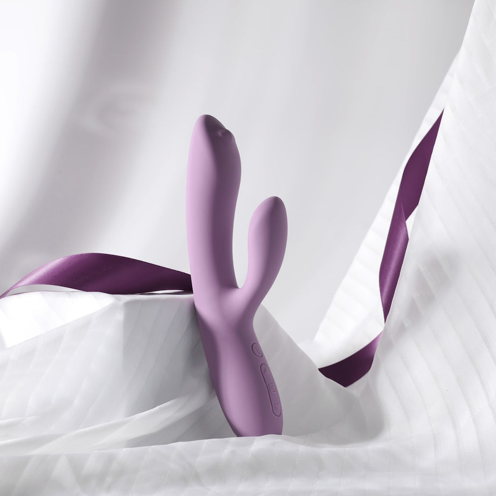 Svakom | Trysta Neo Interactive Rabbit Vibrator with G-Spot Ball On Velvet