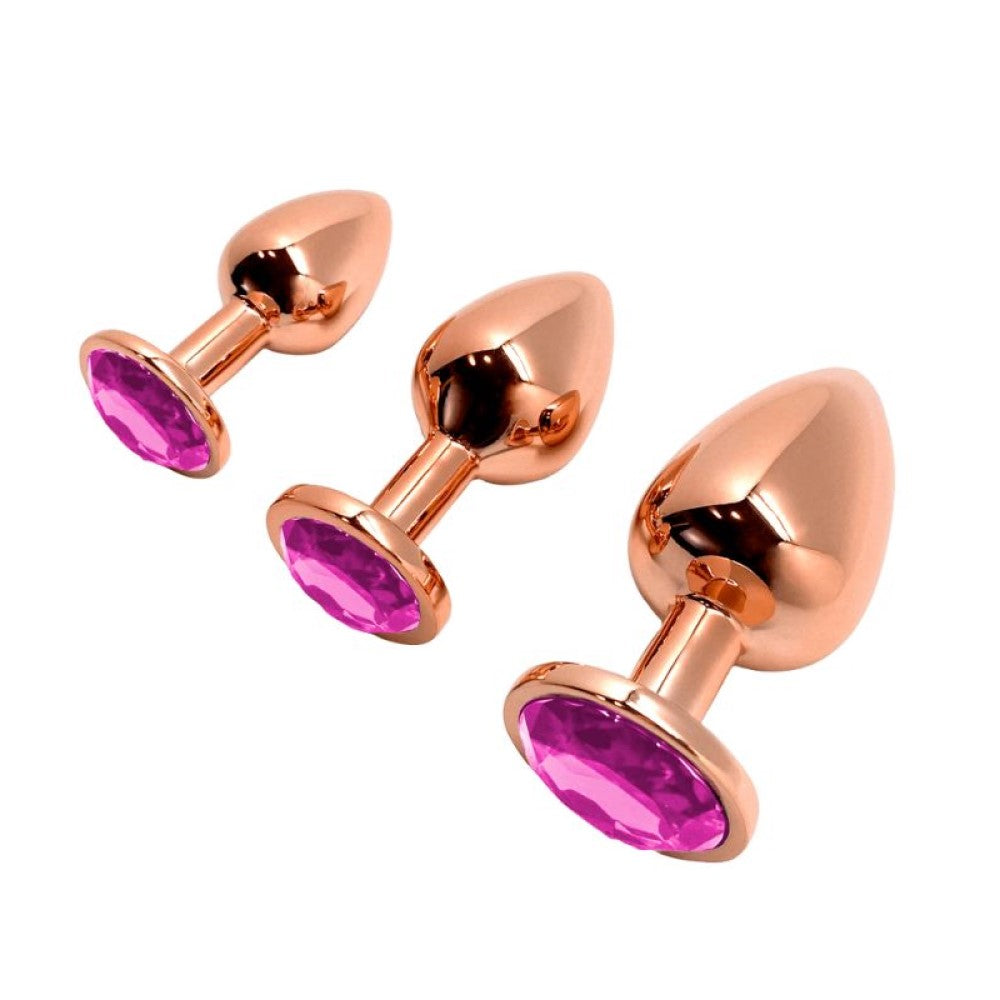 Tralalo Rose Gold Metal Anal Plug