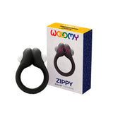 Zippy Vibrating Bullet Cock Ring | Wooomy with packaging