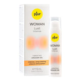 pjur WOMAN | Lust Intense Clitoral Orgasm Gel (15ml) Next To Packaging