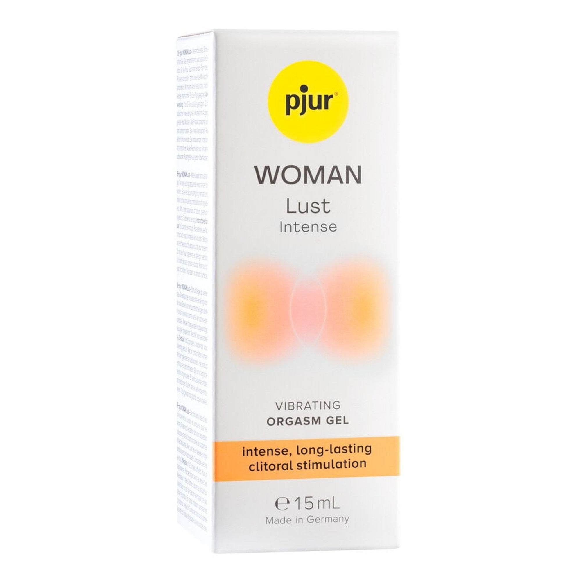 pjur WOMAN | Lust Intense Clitoral Orgasm Gel (15ml) Packaging