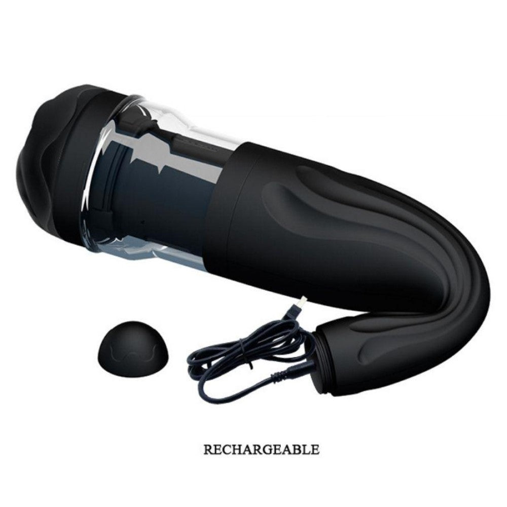 Breton Thrusting and Swirling Male Masturbator | Pretty Love - Charging Accessories
