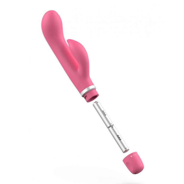 Battery insertion of Bwild Classic Marine Vibrator | B Swish - Guava