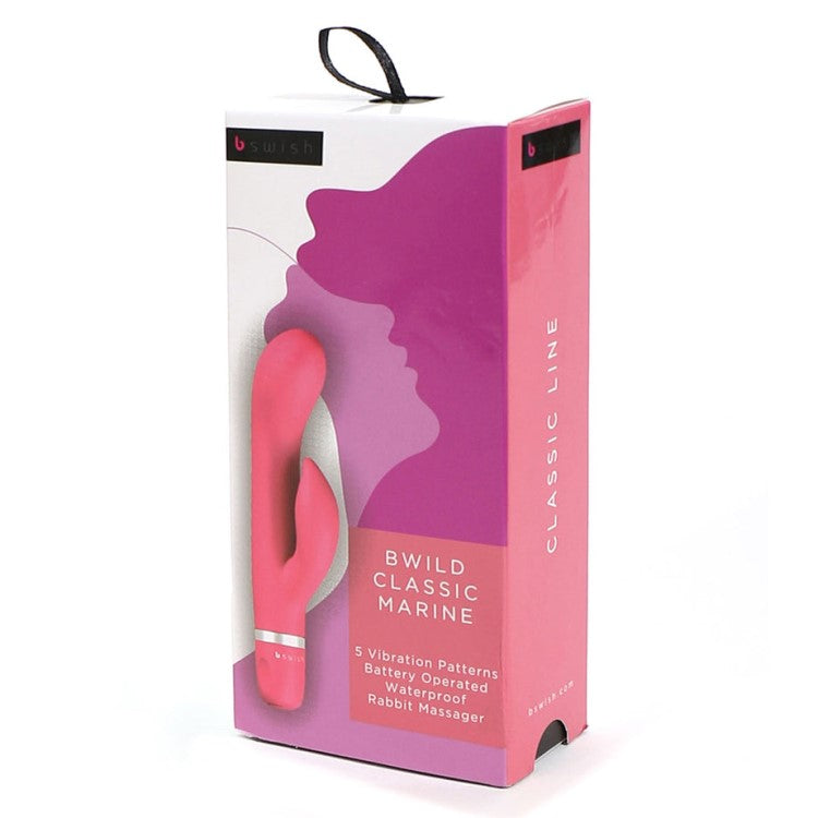 Product packaging of Bwild Classic Marine Vibrator | B Swish - Guava