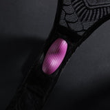 Edeny App-Controlled Clitoral Vibrator | Svakom - Violet inserted in exclusive customized panties