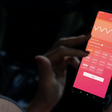 Edeny App-Controlled Clitoral Vibrator | Svakom - Violet - Woman using app