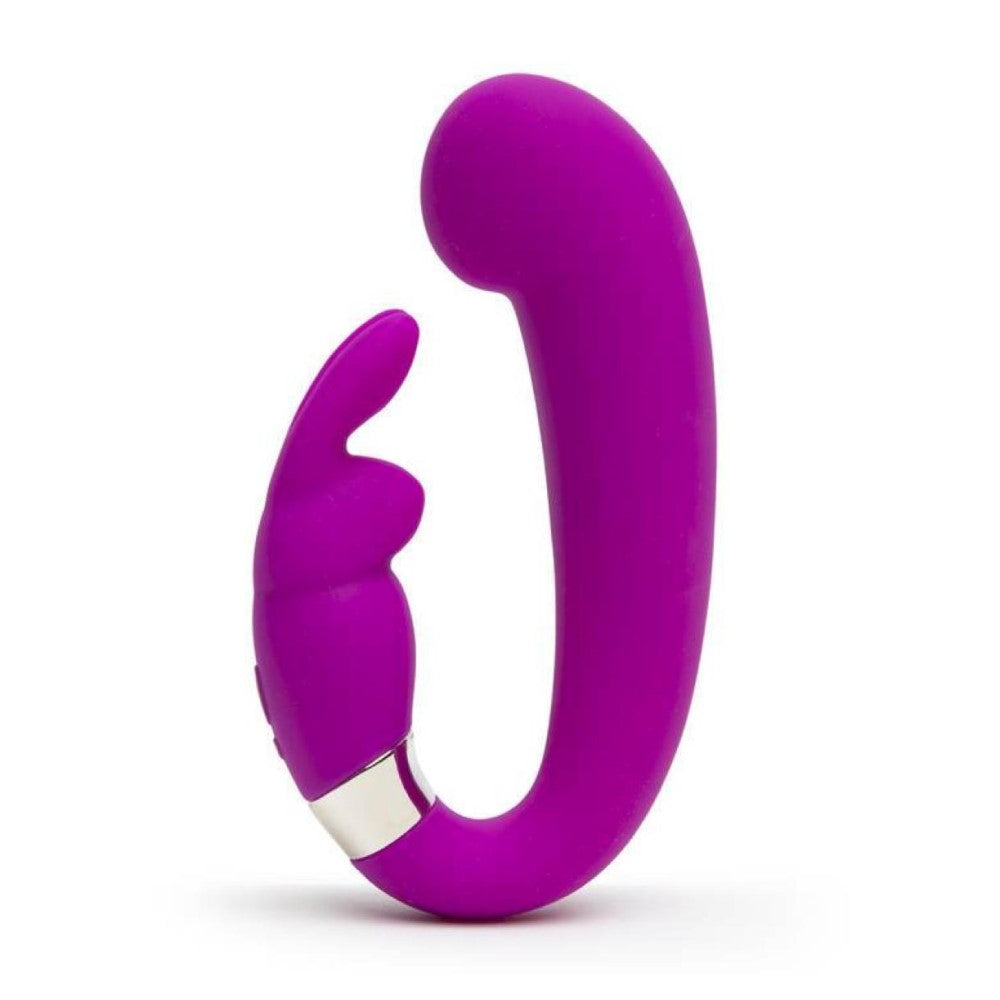 Side view of Happy Rabbit Mini G-Spot Curve Vibrator | Lovehoney