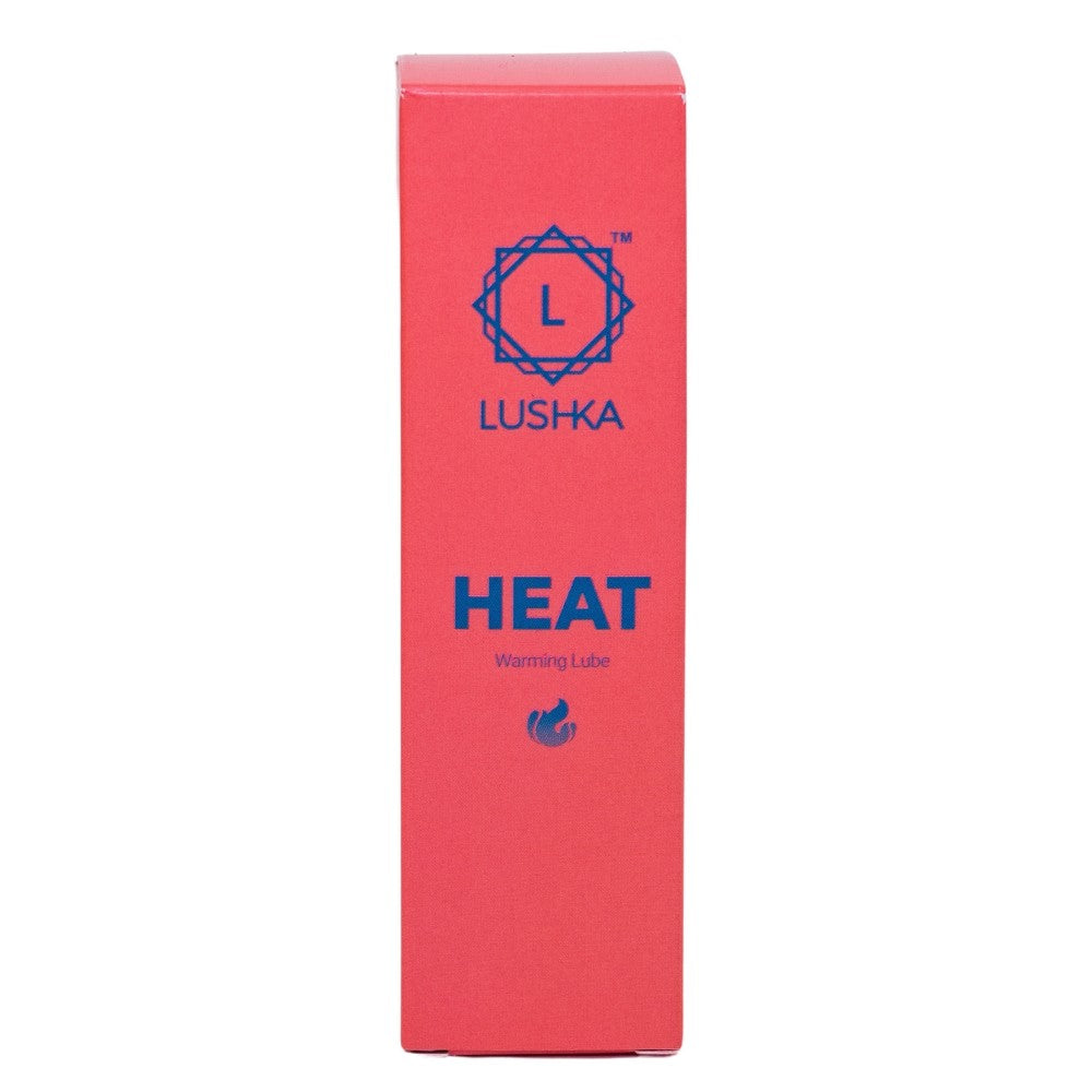 Product packaging of Heat Warming Lube | Lushka - 50ml
