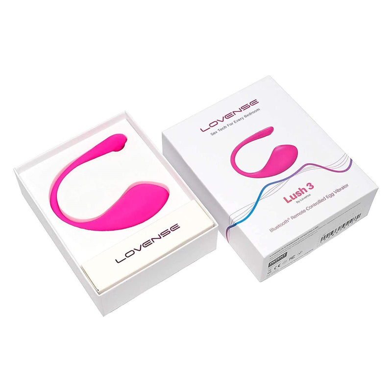 Product packaging of Lush 3 Interactive Egg Vibrator | Lovense
