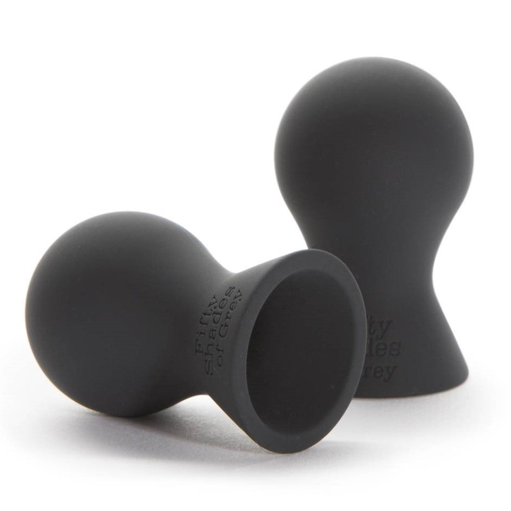 Full view of Nothing but Sensation Nipple Suckers | Fifty Shades