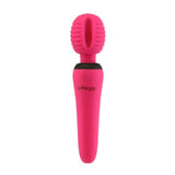 Swan | PalmPower® Groove Mini Wand Massager (Pink)