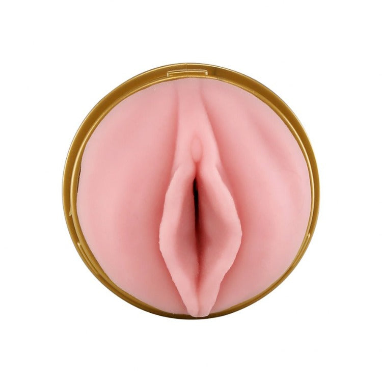 Full front vaginal view of Pink Lady Stamina Training Unit Masturbator | Fleshlight