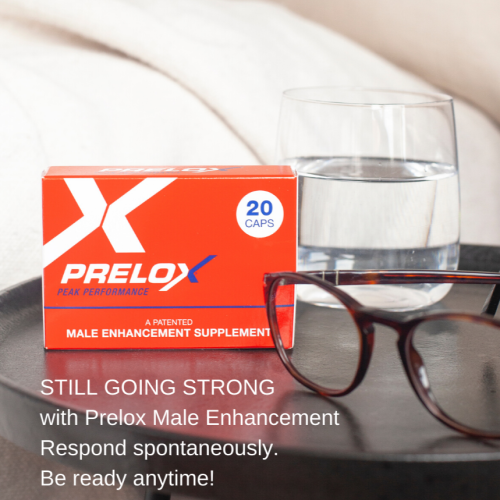 Prelox Peak Performance Male Enhancement Supplement | Lamelle® - 20 caps